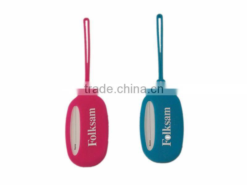 promotion silicone luggage tag
