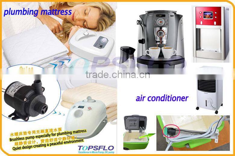 12v 24v dc brushless mini silent pump for hot water dispensers