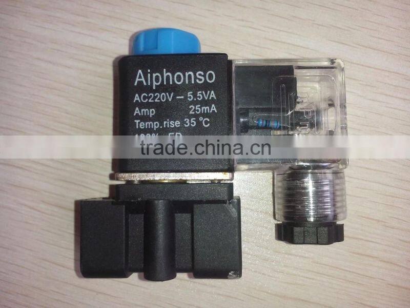Plastic Solenoid Valve 2P025-08 G1/4"