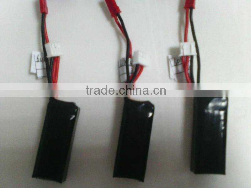 polymer lithium battery pack 300mah