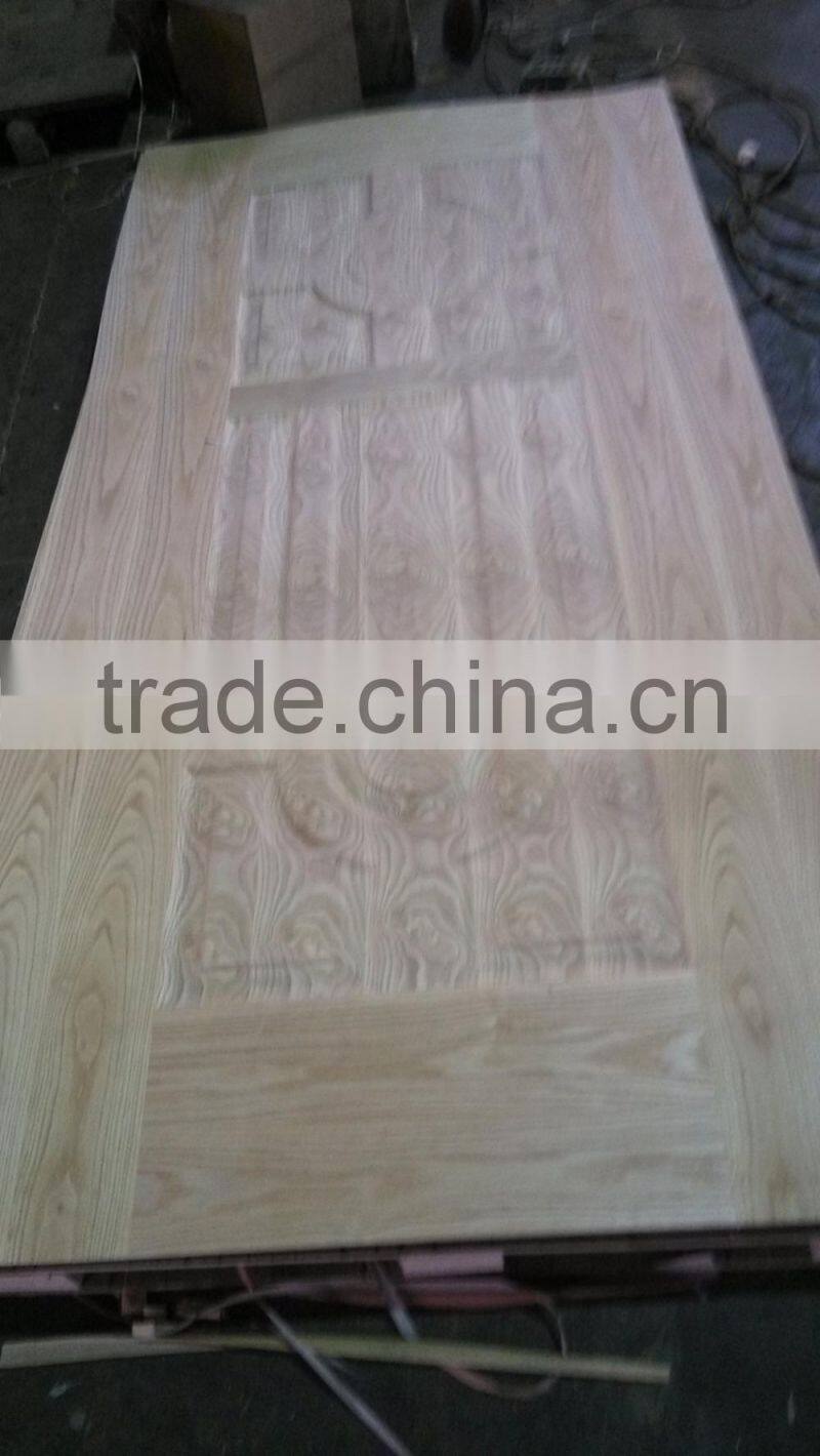 Flat, veneer, moulded, melamine MDF door skin