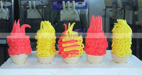 2015 TML rainbow ice cream machine manufacturer icecream machine