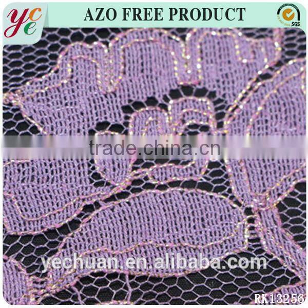 Wedding dress design bead cotton cord fabric for milana bra lace bra