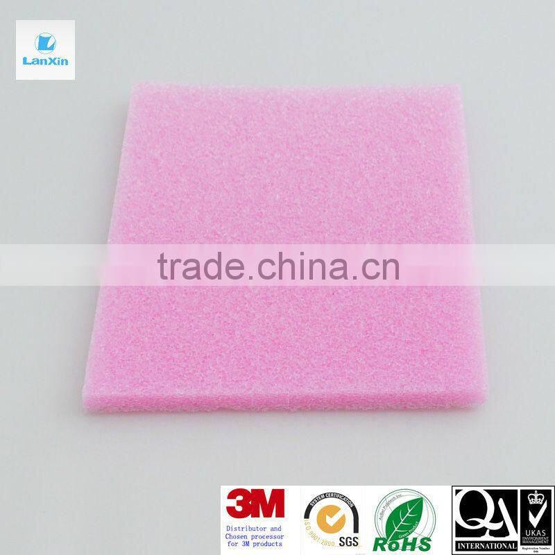 Black protective EVA foam strip seal