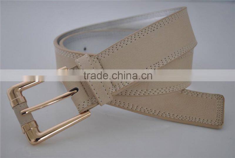 Lady flat PU women popular vogue belt