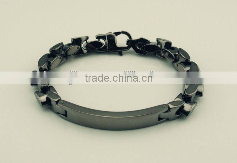 fashion bijoux stainless steel bracelet fo men