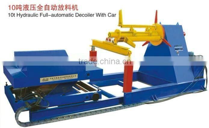 Uncoiler,decoiler,roll forming machinery Automatic Hydraulic Decoiler
