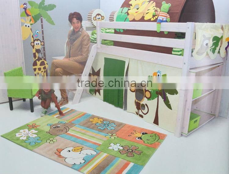 Lovely kids carpets cartoon design for home use