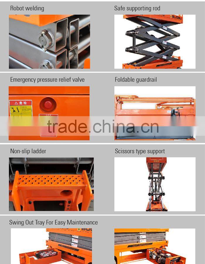 mini electric car scissor lift