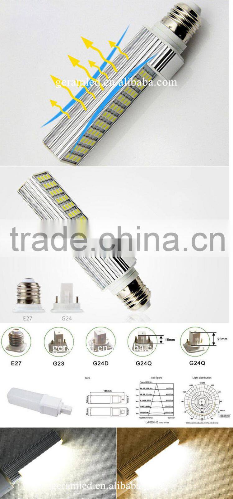Wholesale CE ROHS high lumen 4w g24d led corn lamp led pl lamp