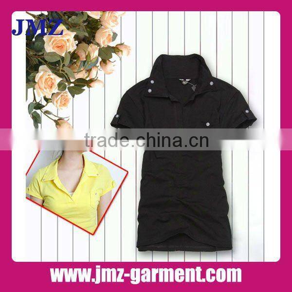 New design polo shirt for women