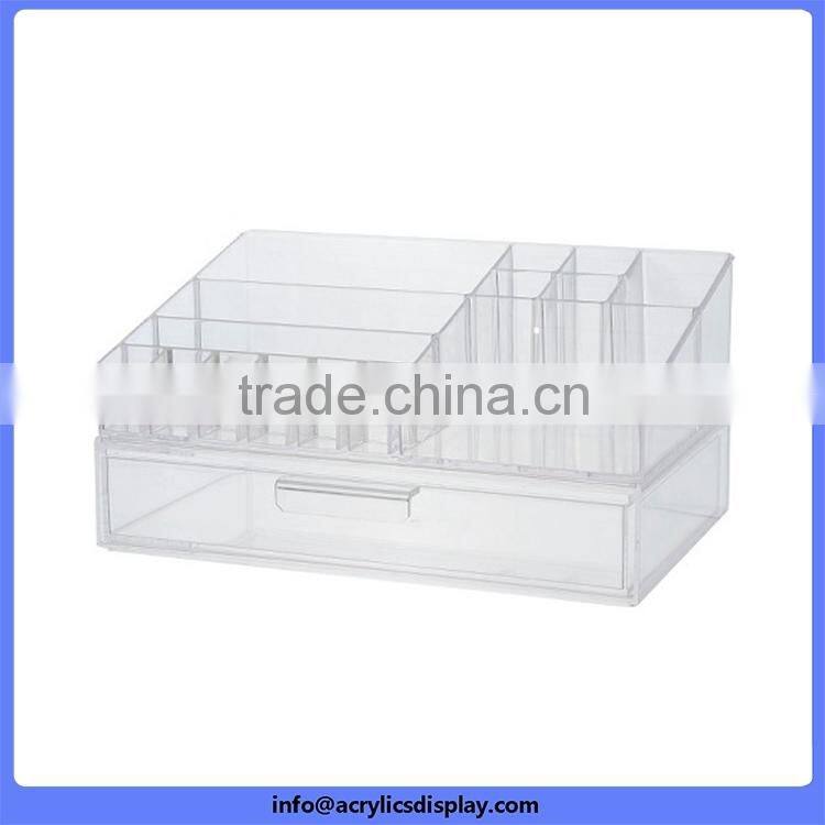 Welcome Wholesales good quality acrylic makeup organizer acrylic drawer