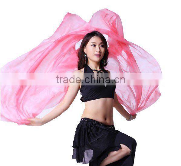 2014 Wuchieal Belly Dance Veils Made of Diamond Hemp