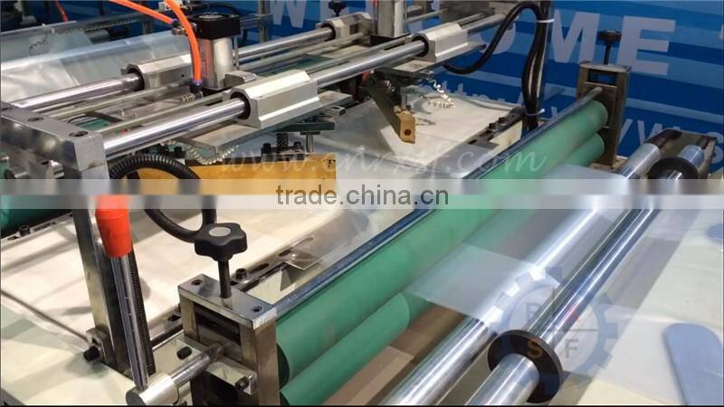 Semiautomatic square bottom bag maker