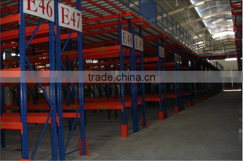 Prefabricated Warehouse Steel Mezzanine Floor Storage System