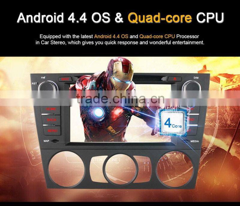 7" Ownice C300 android 4.4 quad core car multimedia player for BMW E90 E91 E92 support canbus