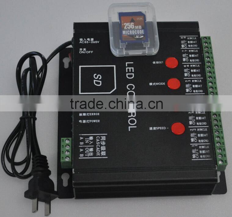 SD card pixel led controller T-1000s