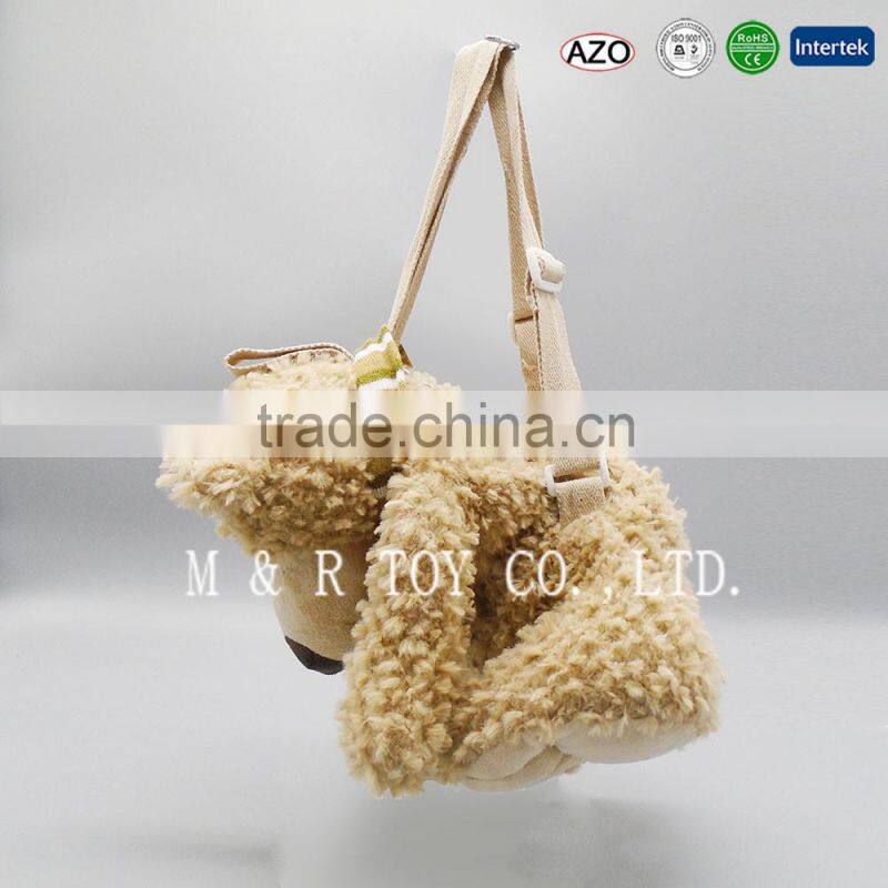 OEM design baby toys plush backpack for students