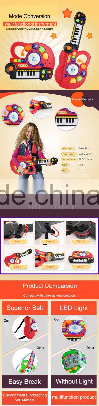 High quality musical instrument electric guitar musical toys for babies