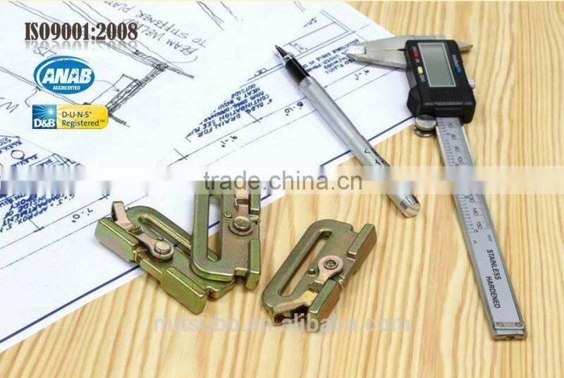 2" Yellow Zinc Wire Rope End Fitting