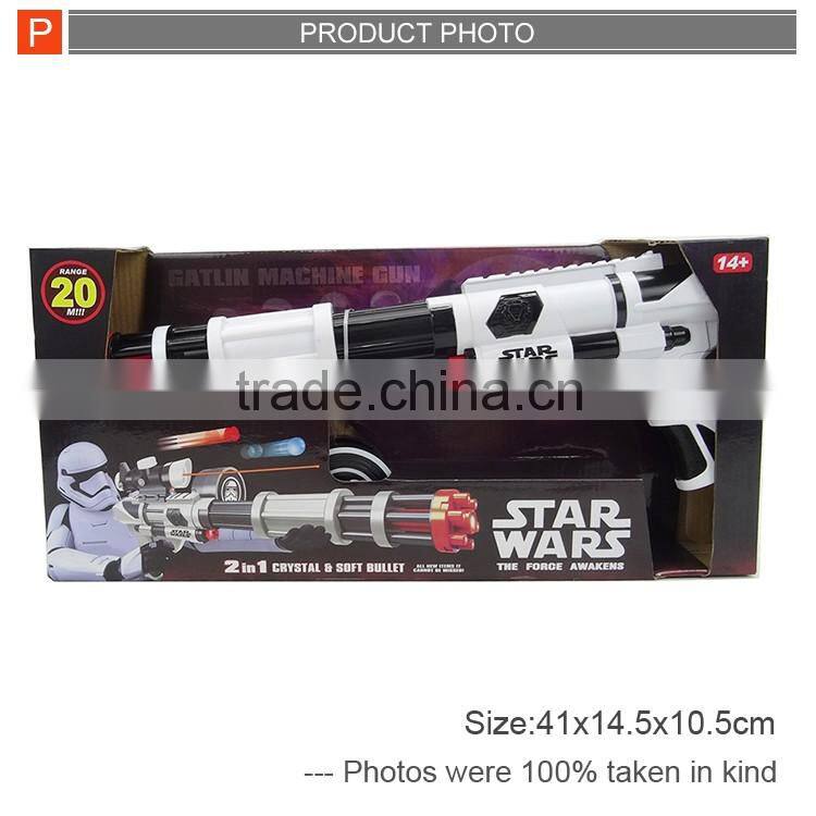 Eletric toys light up toys led flashing space gun with soft bullet