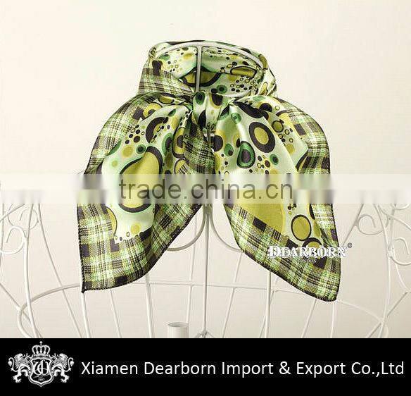 Soft Silk Scarf Maker Custom Design Printing Scarves