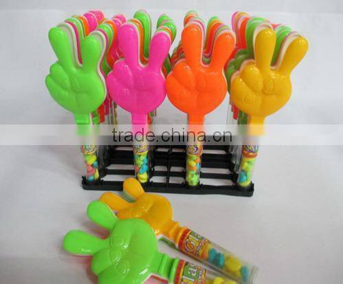 Victory Hand Toy Candy