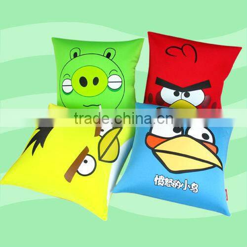 colorful polystyrene beads cushion