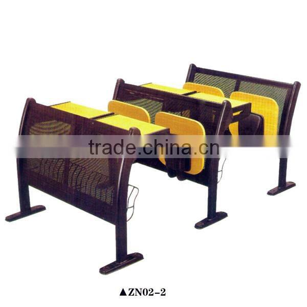 Study table and chair School furniutre New design wood folding chair on sale ZN02-2