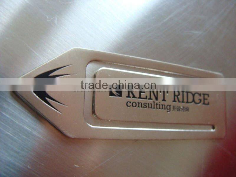 Best selling custom metmetal bookmark