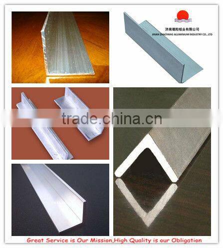 2000series angle aluminum profile and aluminum extrusions suppy in low price per kg