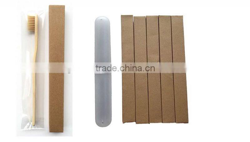 High Quality colorful charcoal wholesale wooden bamboo toothbrush