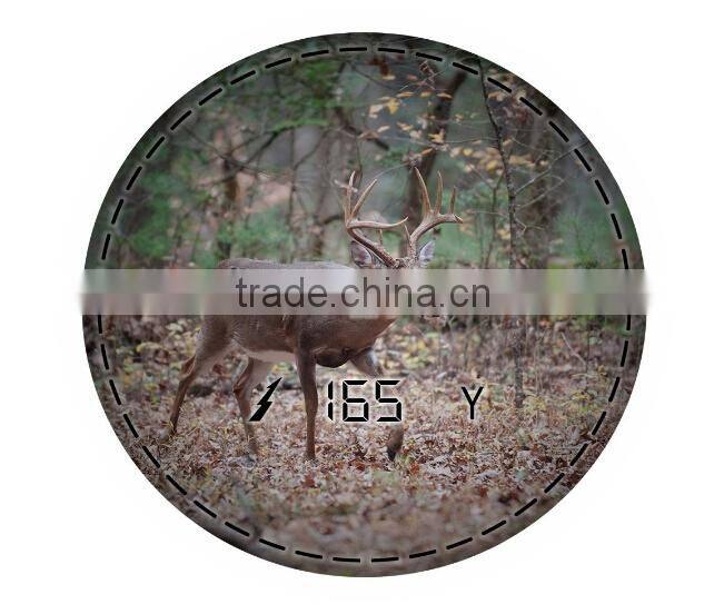 BIJIA 1200m 10X25mm Outdoor Hunting Golf Laser Rangefinder with Flag Seeker and Pin Seeking by Young