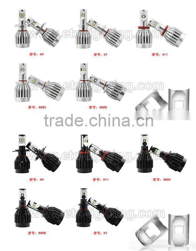 2015 New auto parts 3500LM 9005 9006 9004 9007 car led headlights