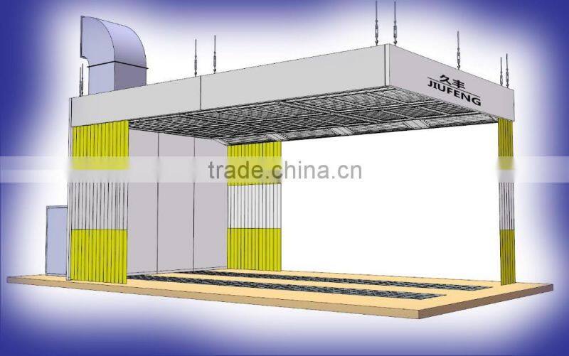 JF used car polishing room /sand blasting booth /portable clean room ( CE certification 2 years warranty time)