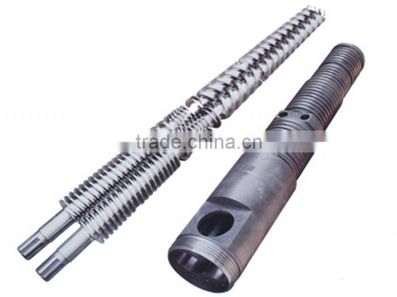 Twin screw and barrel for injection moulding machine/for Haitian Horizontal type machine