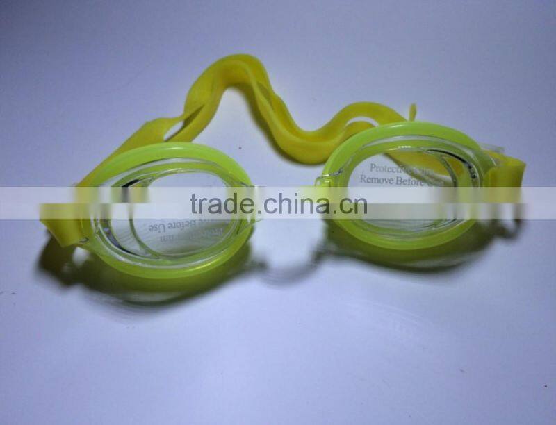 China supplier swimming goggles for children, colorful swimming glasses for children