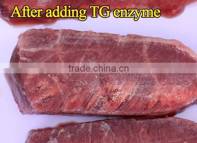 Food additive transglutaminase meat binder
