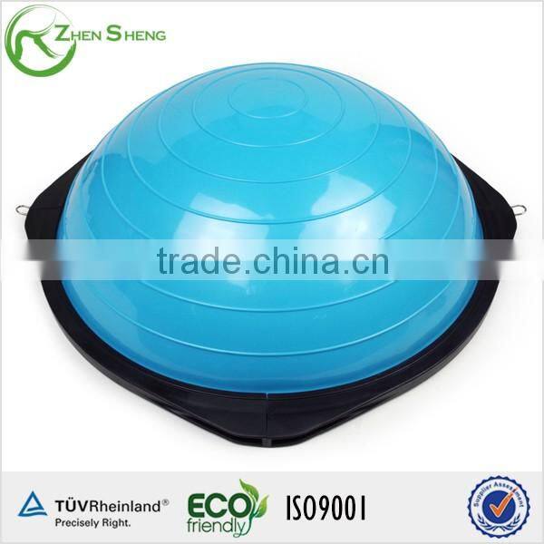 ZHENSHENG half gym fitness ball with handles