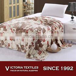 100% polyester micro fiber plush flannel blanket hot sale!