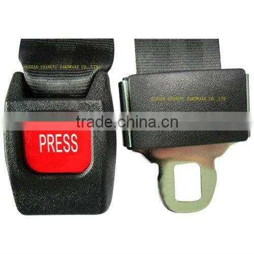 simple two point safety belt buckle