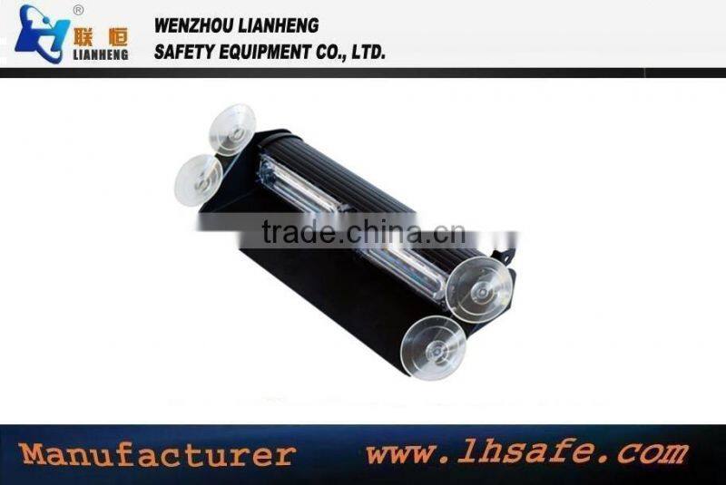12 LED Emergency Vehicle Dash Warning Strobe Flash Light with suction cups LTDG81W-B