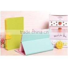 wallet standing stitching leather tablet pc case cover for ipad mini air pro 2 3 4 5