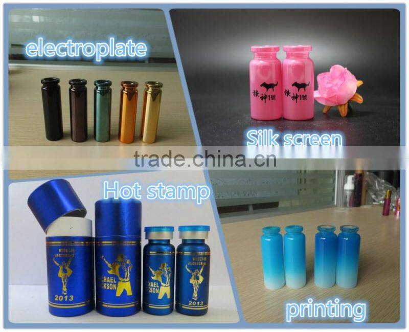 high quality 10m clear glass vial with dropper for Lab 064R