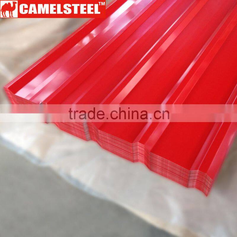Corrugated roofing materials steel sheet