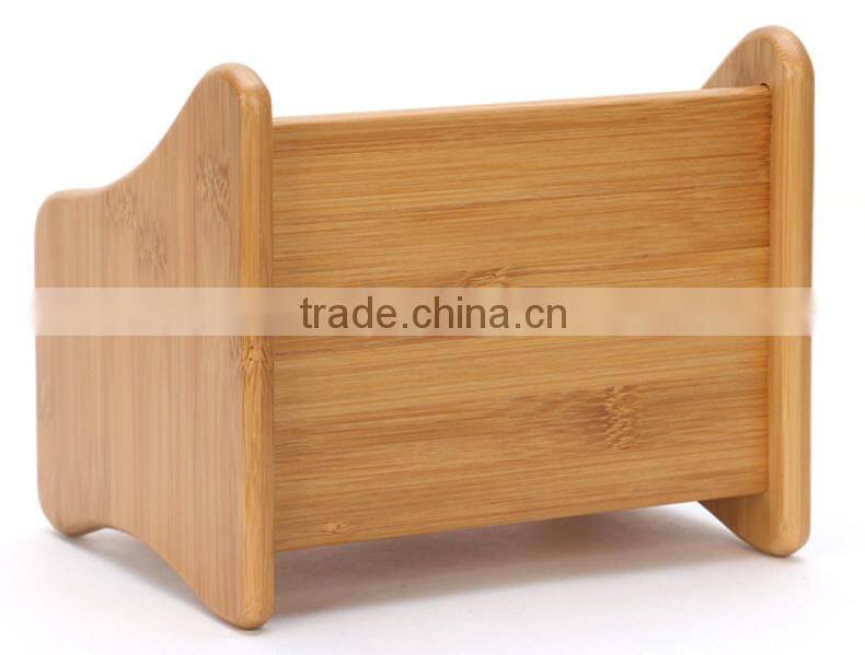 Bamboo Remote Control Sundries Bamboo Storage Box & Bin