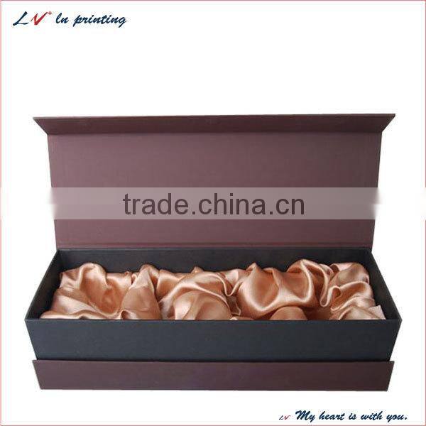 Custom cardboard gift boxes for wine glasses/ cardboard flat pack gift boxes for wine glasses/ wine glasses box wholesale
