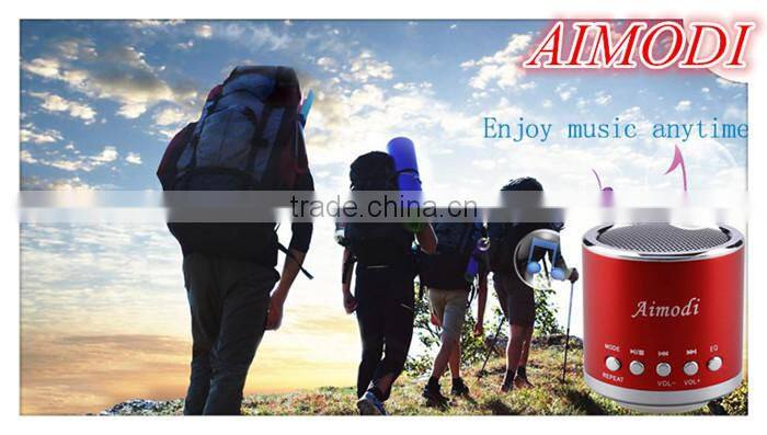 Mobile Phone Use, Customized Logo Promtion Gifts items, Music Player Mini Speaker Portable, FM Radio/USB/TF/SD