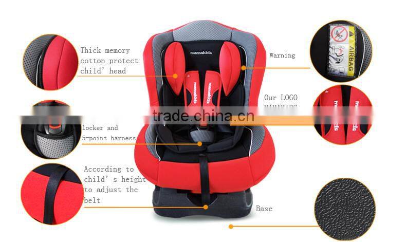 New style colorful Baby Child Seat Fashionable Safety Baby Car Seat Easy to Install with ECE standard