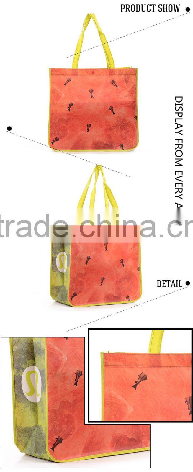 Custom silk screen printing non woven bag